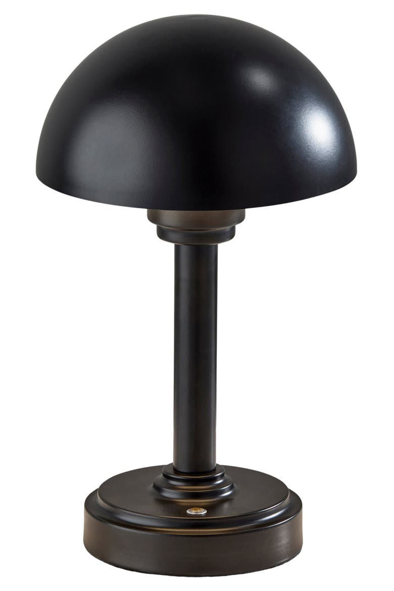Ollie LED Cordless Table Lamp, Main, color, BLACK