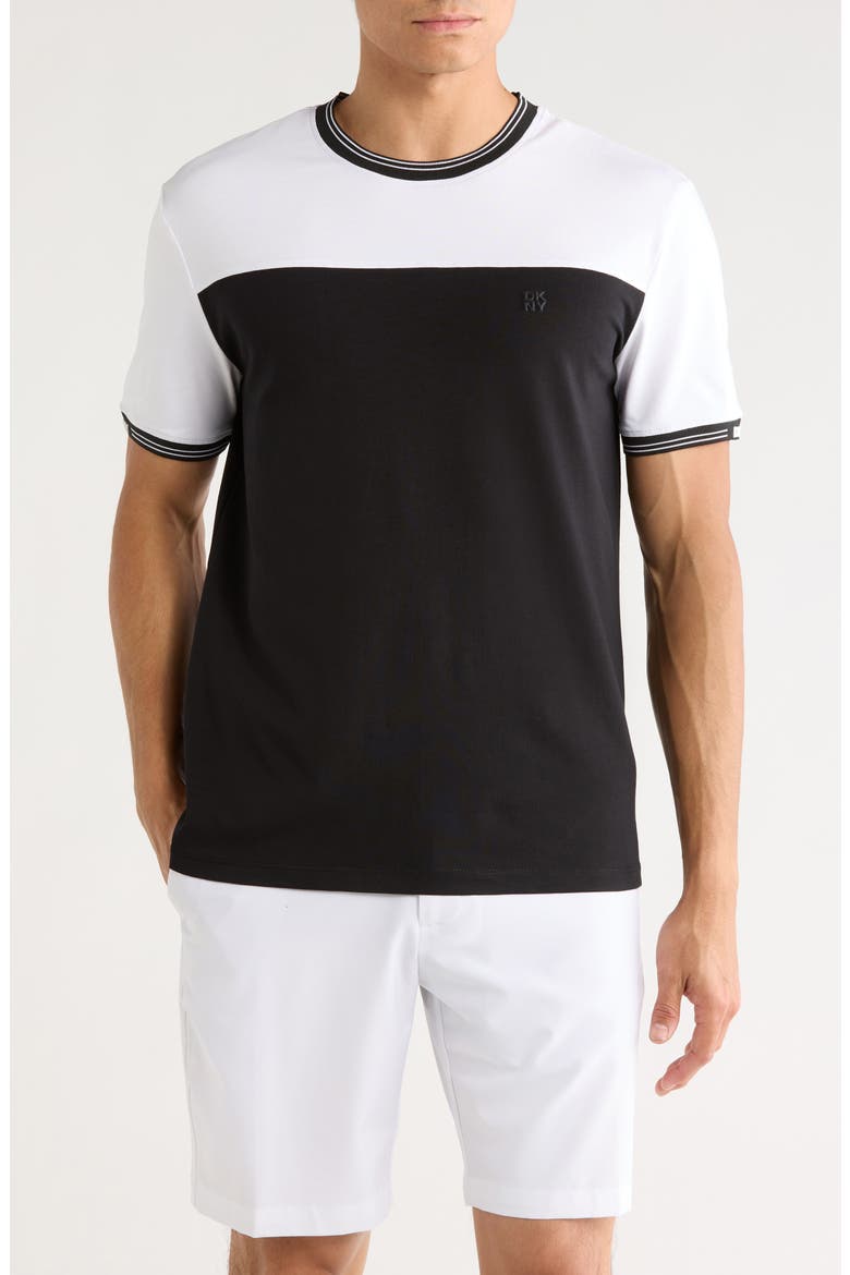 Soho Sleeve Logo T-Shirt, Main, color, WHITE