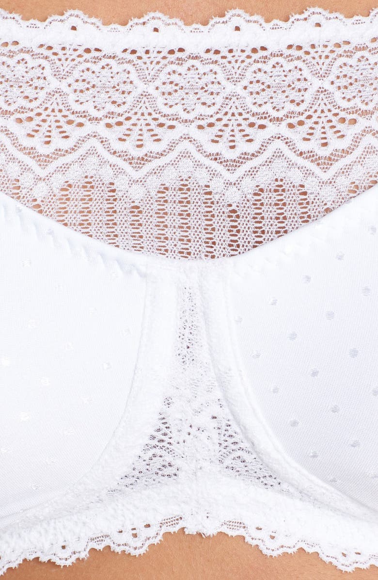 Amoena Dana Soft Cup Camisole Bra, Alternate, color, White