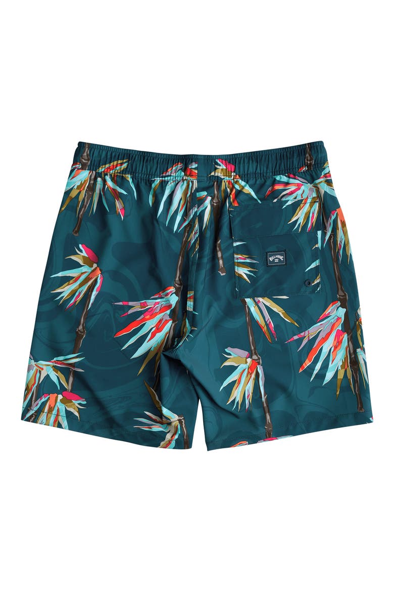 Kids' Sundays Layback Swim Trunks, Alternate, color, NAVY