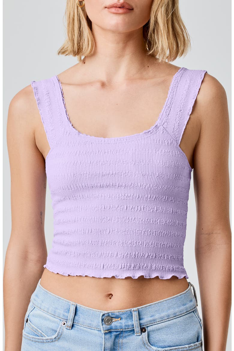 Lettuce Edge Tank, Main, color, MILLIE LAVENDER