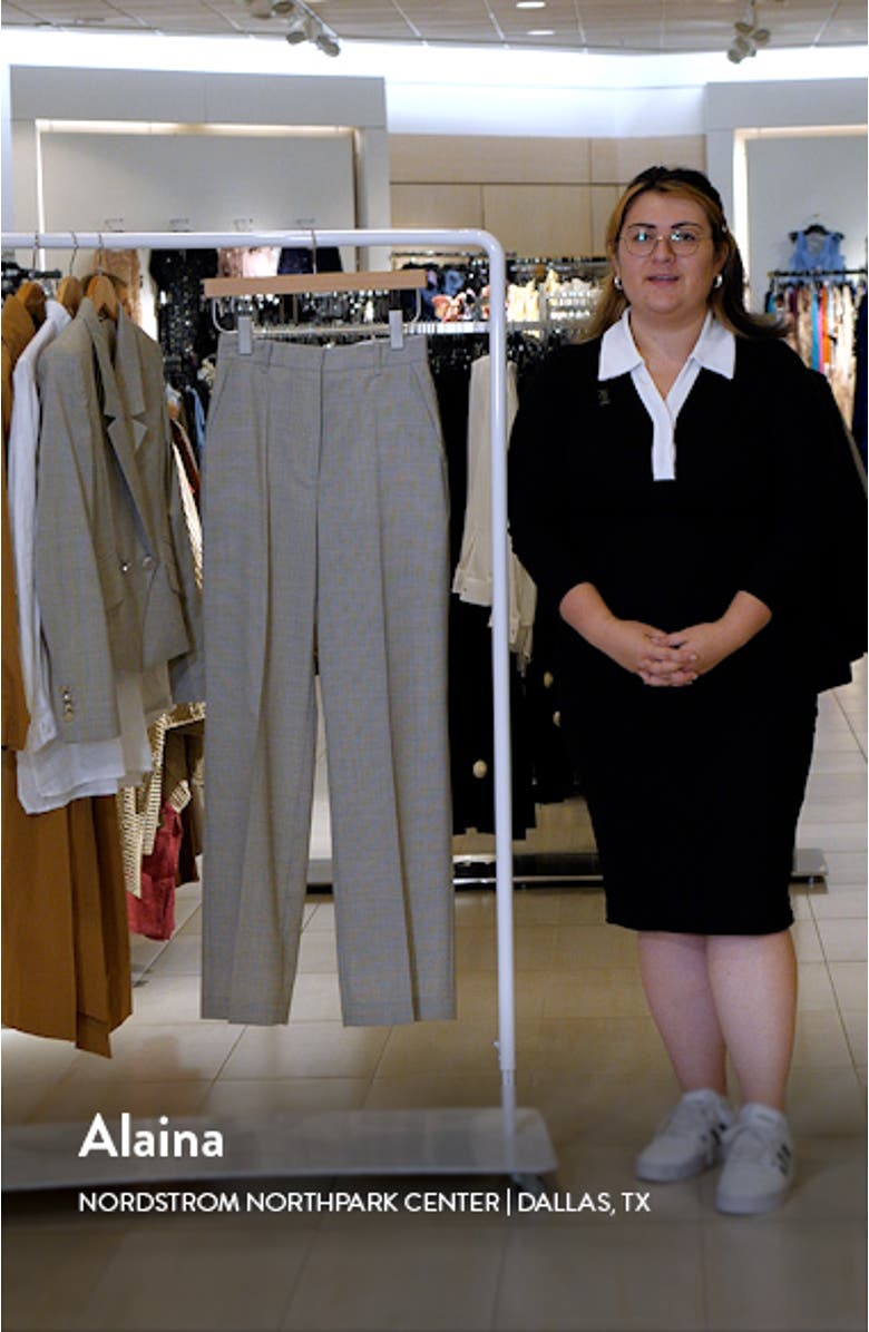 Tikela Virgin Wool Wide Leg Pants, sales video thumbnail