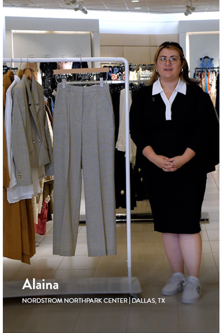 Tikela Virgin Wool Wide Leg Pants video
