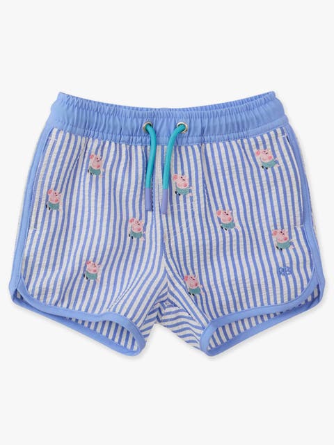 Peppa Pig Performance Hybrid Dolphin Hem Swim Trunks (baby, Toddler, Little Kid)
