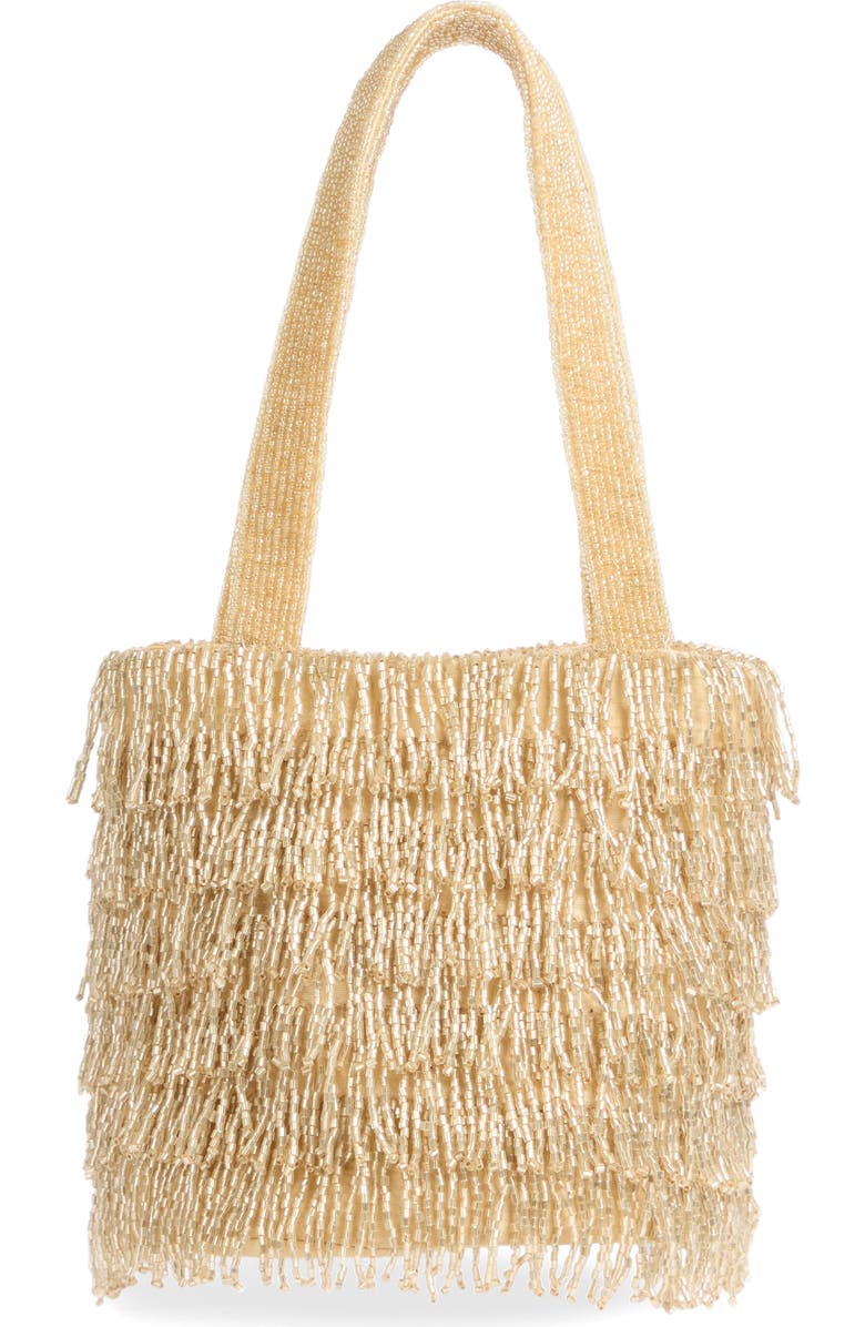 LK Bennett Etsy Clutch Bag, Main, color, Champagne