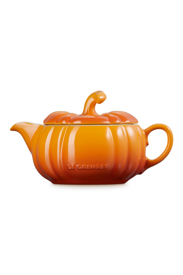Pumpkin Gravy Boat & Lid, Alternate, color, PERSIMMON