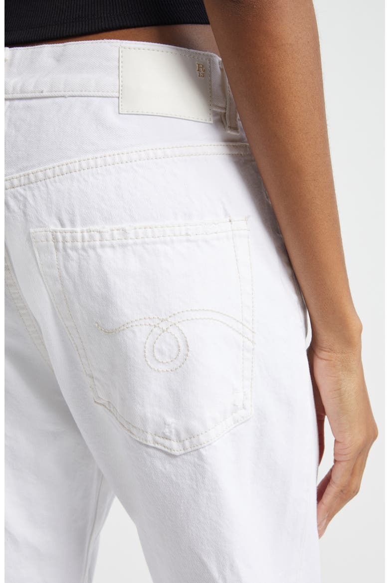 Distressed Boyfriend Jeans, Alternate, color, AERIN WHITE