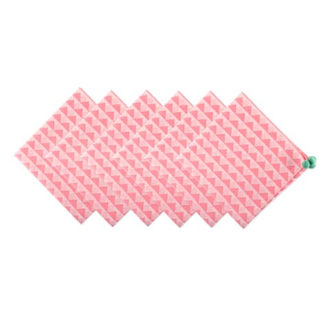Bermuda Triangles Napkin Set/6