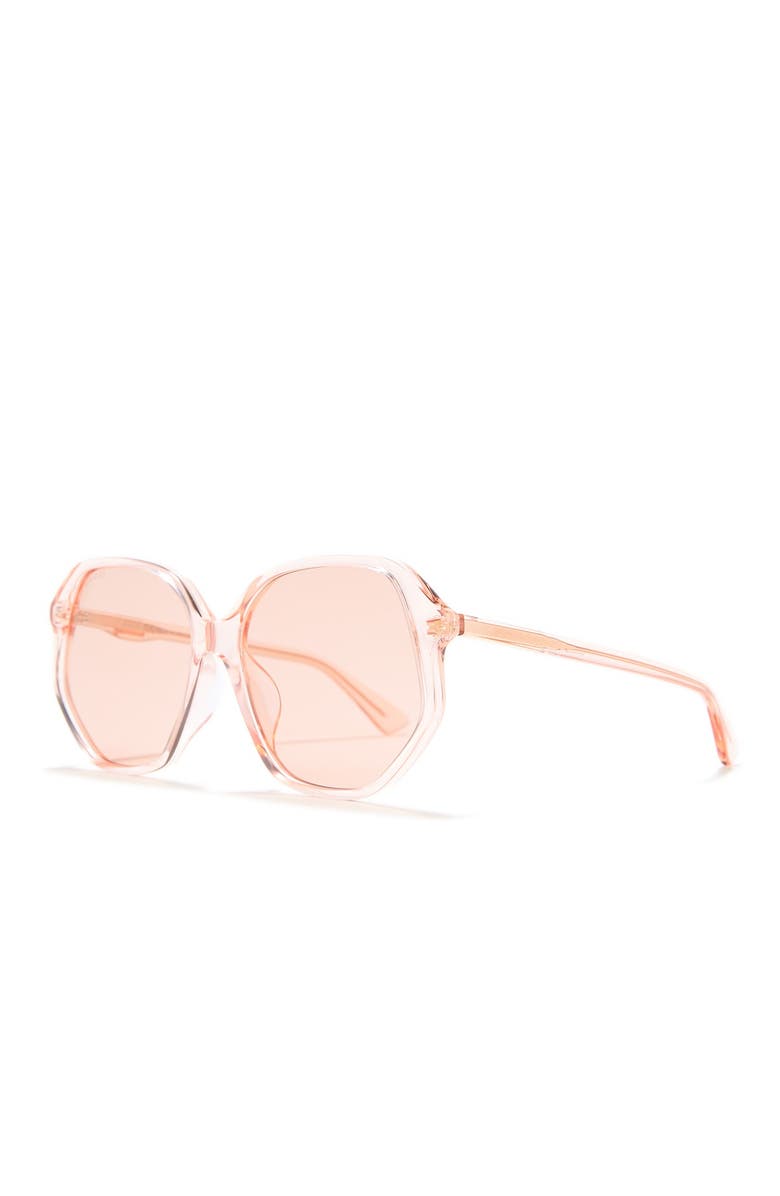 Gucci 59mm Unique Round Sunglasses, Alternate, color,
