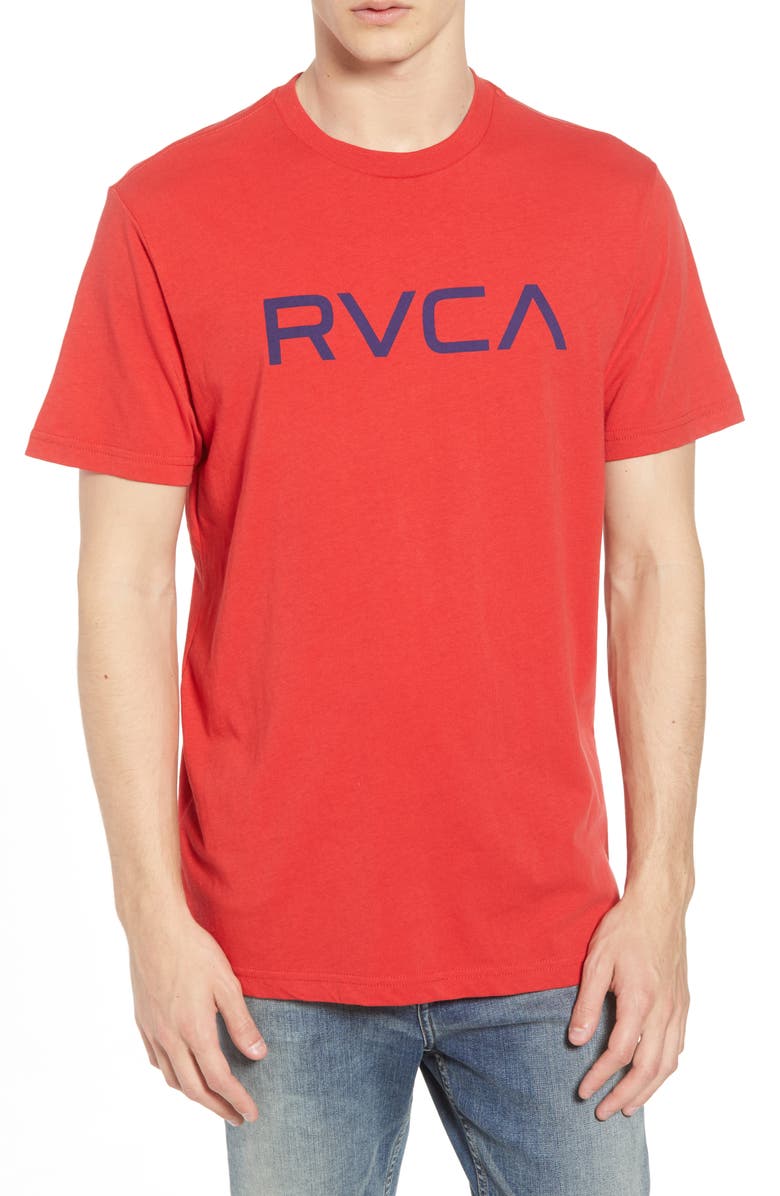 RVCA Big Logo T-Shirt, Main, color,