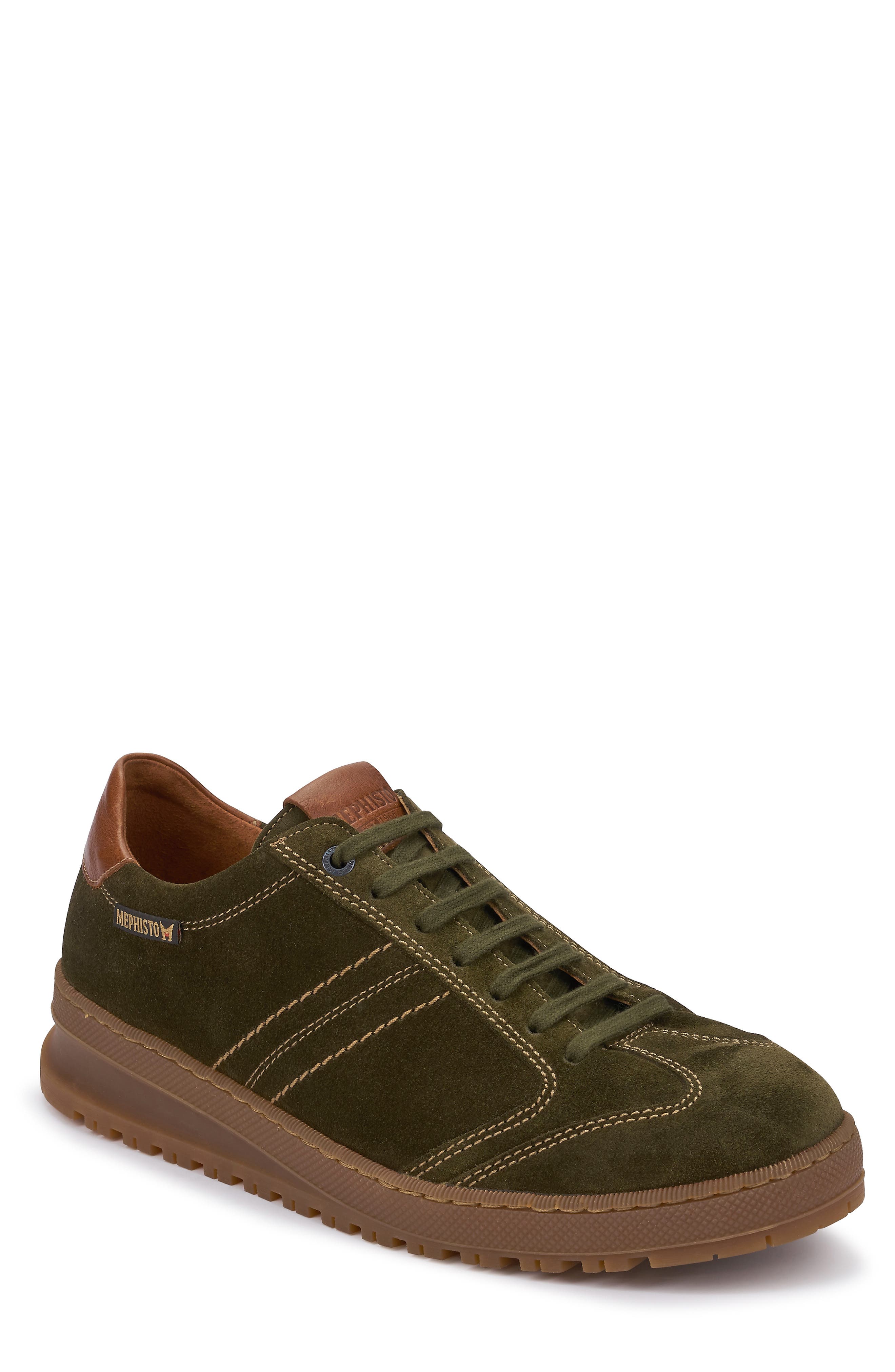 Jump Sneaker, Main, color, MOSS/ HAZELNUT NUBUCK