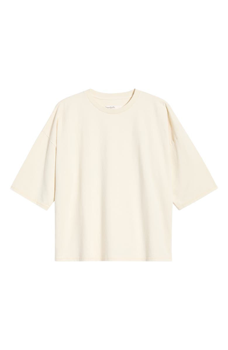 Imperfects Oversize Organic Cotton Night T-Shirt, Main, color, Half & Half