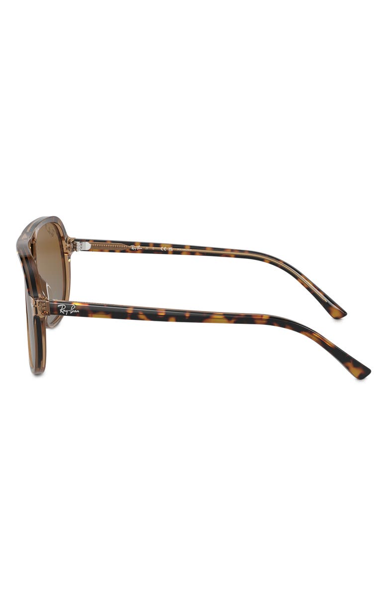 Ray-Ban Kids' Bill Junior 52mm Gradient Square Sunglasses, Alternate, color, Brown Grad