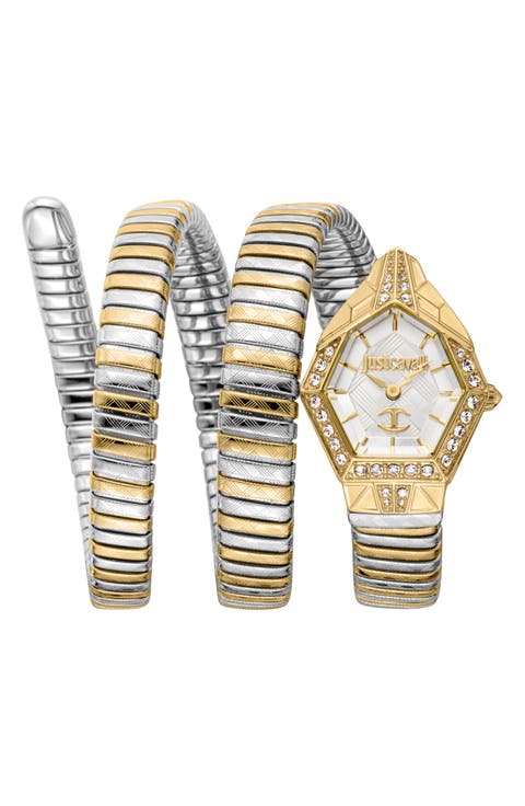 Snake Bracelet Watch, 23mm x 32mm