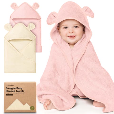 2-Pack Snuggle Hooded Towels