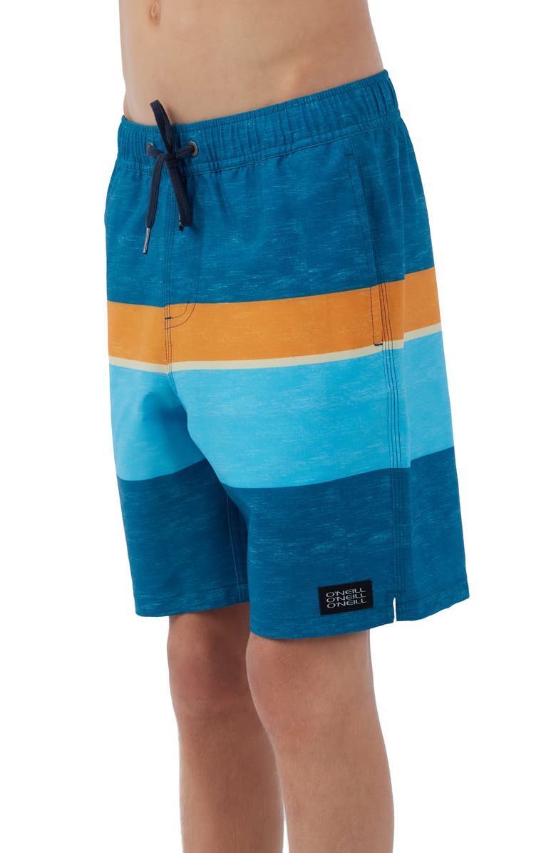 O'Neill Kids' Hermosa Block Hyperfreak Board Shorts, Alternate, color,