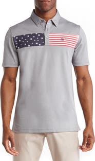 TravisMathew Sea to Sea Americana Polo Shirt