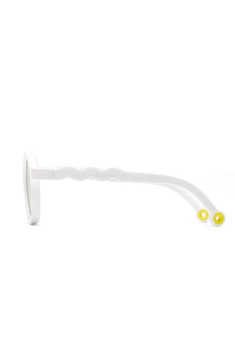 OLIVIO Infant Oval Sunglasses, Alternate, color, Shark White