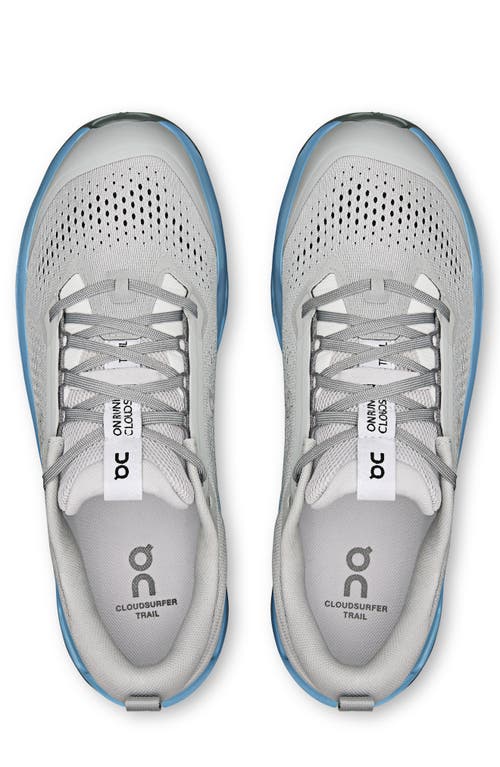 On Cloudsurfer Trail 2 Trail Running Shoe In Gray