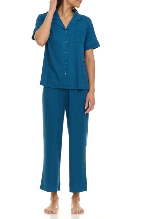 Flora By Flora Nikrooz Iman Rib Pajamas In Gold