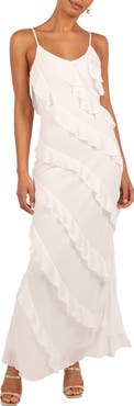 Petal & Pup Ciao Ruffle Chiffon Gown