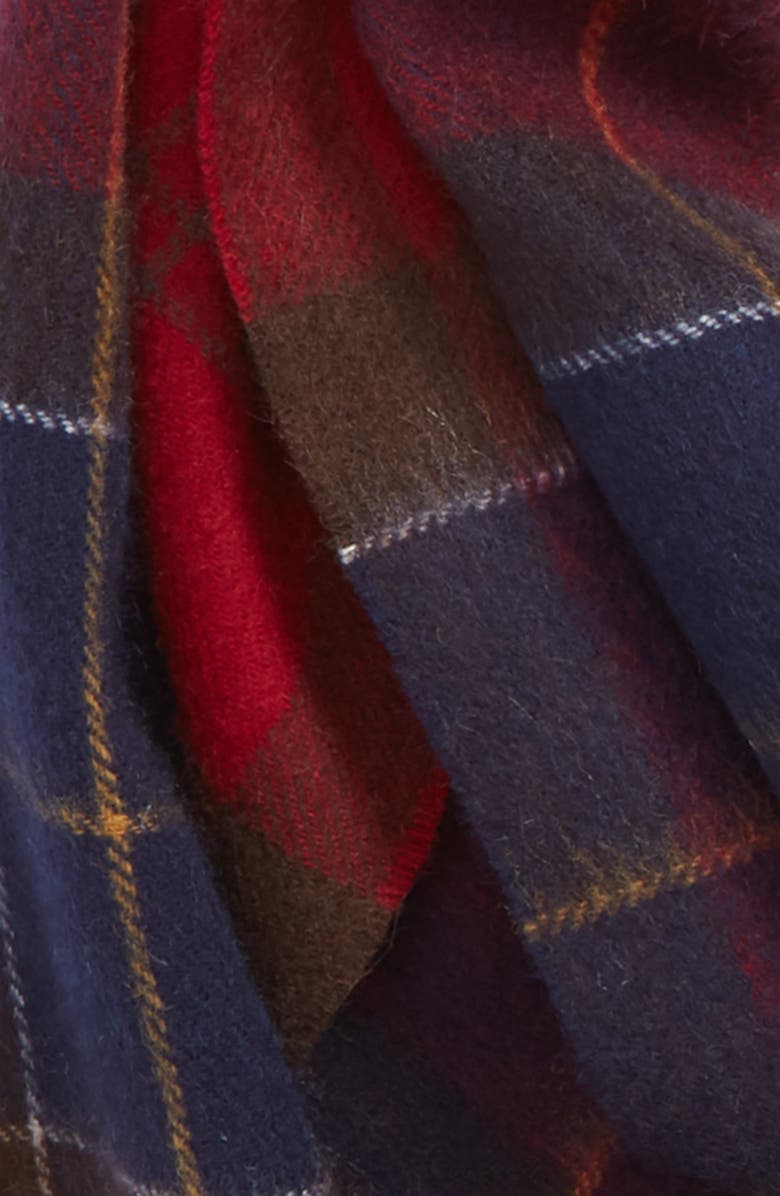 Barbour Holden Tartan Plaid Scarf, Alternate, color, 