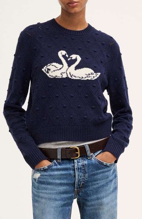 The Mila Merino Wool Crewneck