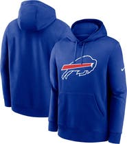 Nike Men's Nike Royal Buffalo Bills Club Logo Pullover Hoodie
