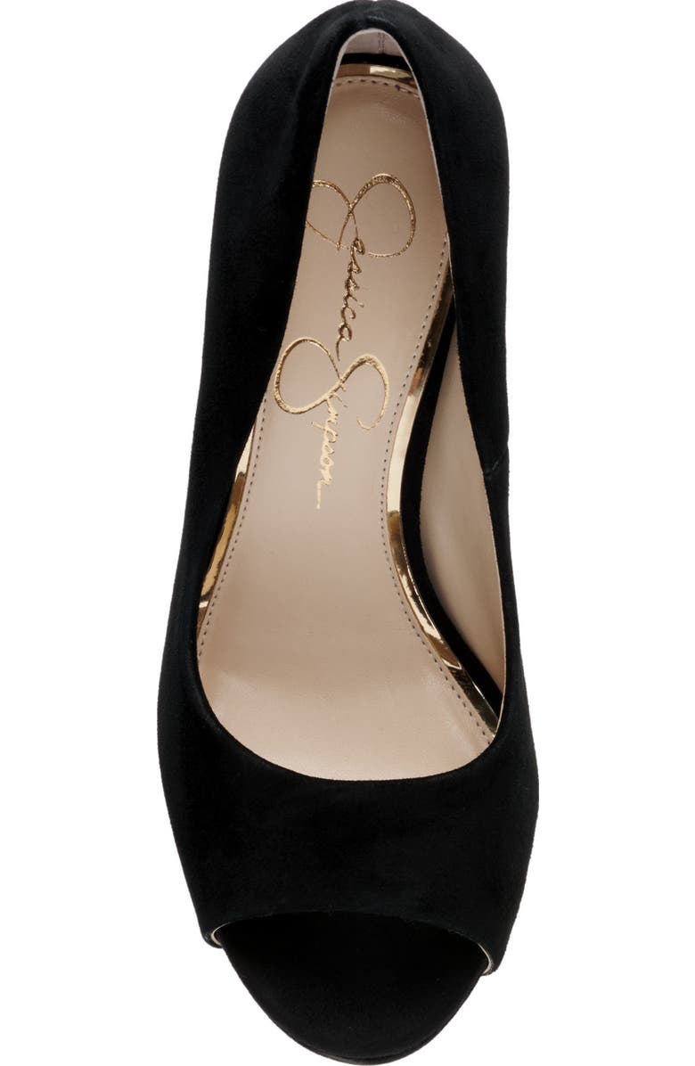 Jessica Simpson Felliey Peep Toe Pump, Alternate, color,