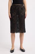 DÔEN Nandette Lace Midi Skirt