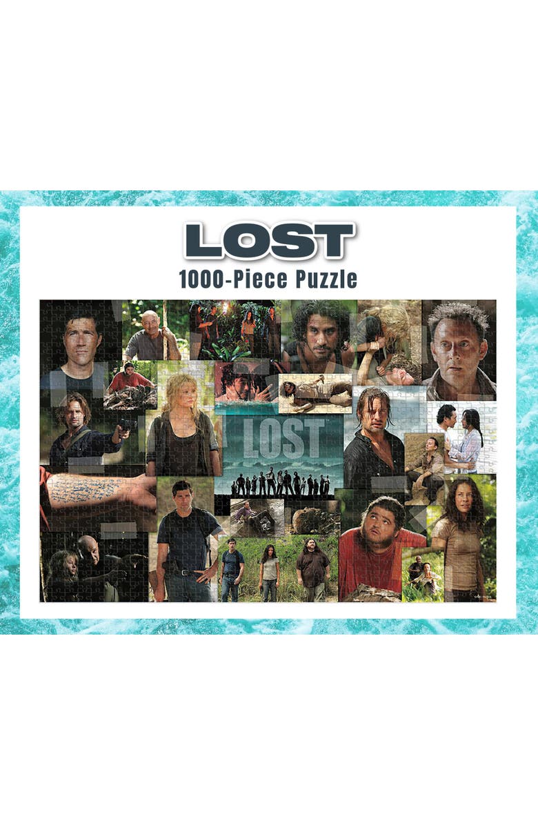 Toynk LOST Collage Puzzle For Adults And Kids | 1000 Piece Jigsaw Puzzle, Alternate, color, Multi-Color