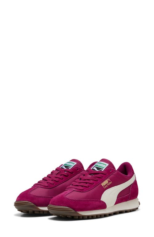 Puma Easy Rider Vintage Sneaker In Burgundy