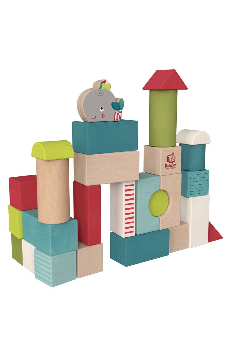 Bababoo and friends<sup>®</sup> Wilma Whale Babablocks Building Blocks, Main, color, Multi / Blue