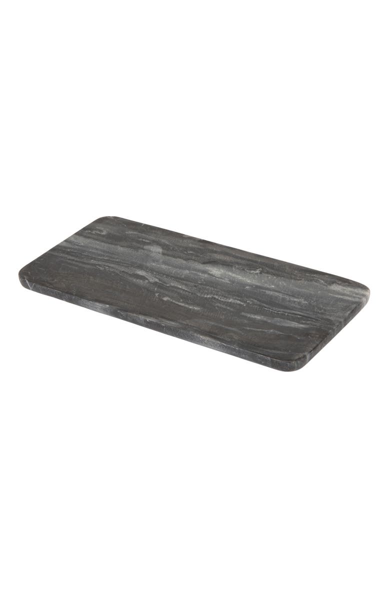 Storied Home Serving Tray, Main, color, Grey