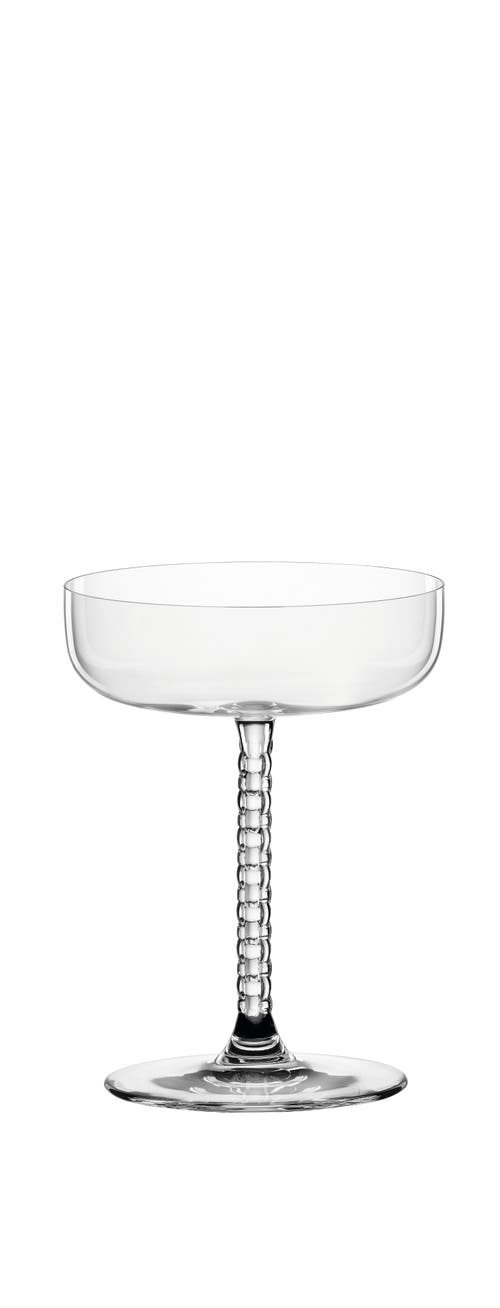 Nachtmann Bossa Nova Edition Set Of 2 Cocktail Glasses, 8.5oz In Clear