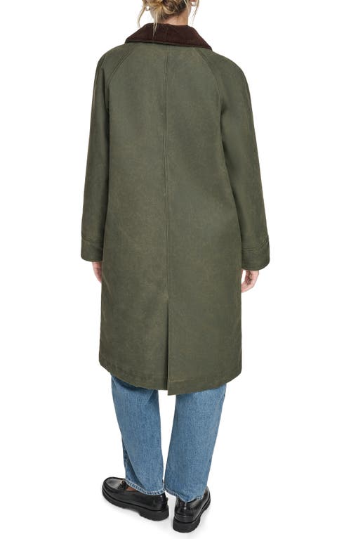 Levi's Extralong Barn Jacket In Green