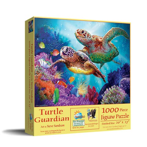 Turtle Guardian 1000 piece Jigsaw Puzzle for Adults
