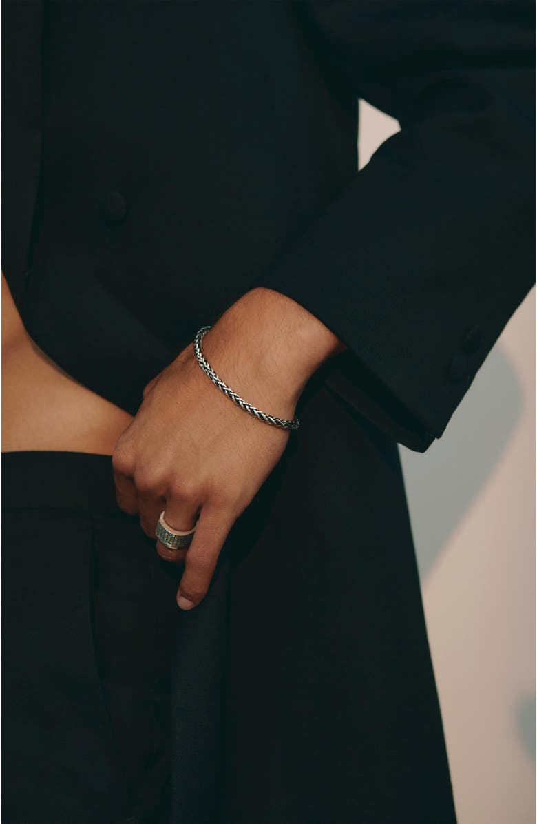 LOUPN Spiga Chain Bracelet, Alternate, color, Silver