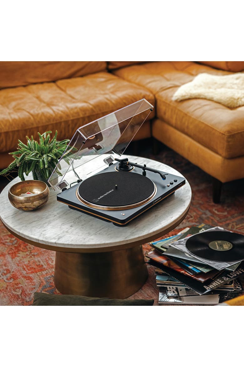 AT-LP70XBT Fully-Automatic Bluetooth Wireless Turntable, Alternate, color, Black/Bronze