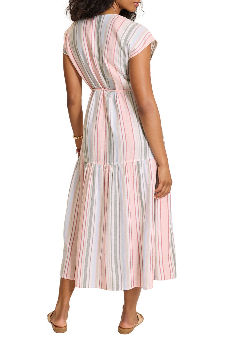 Seabank Tie Waist Maxi Dress, Alternate, color, COCONUT MULTI