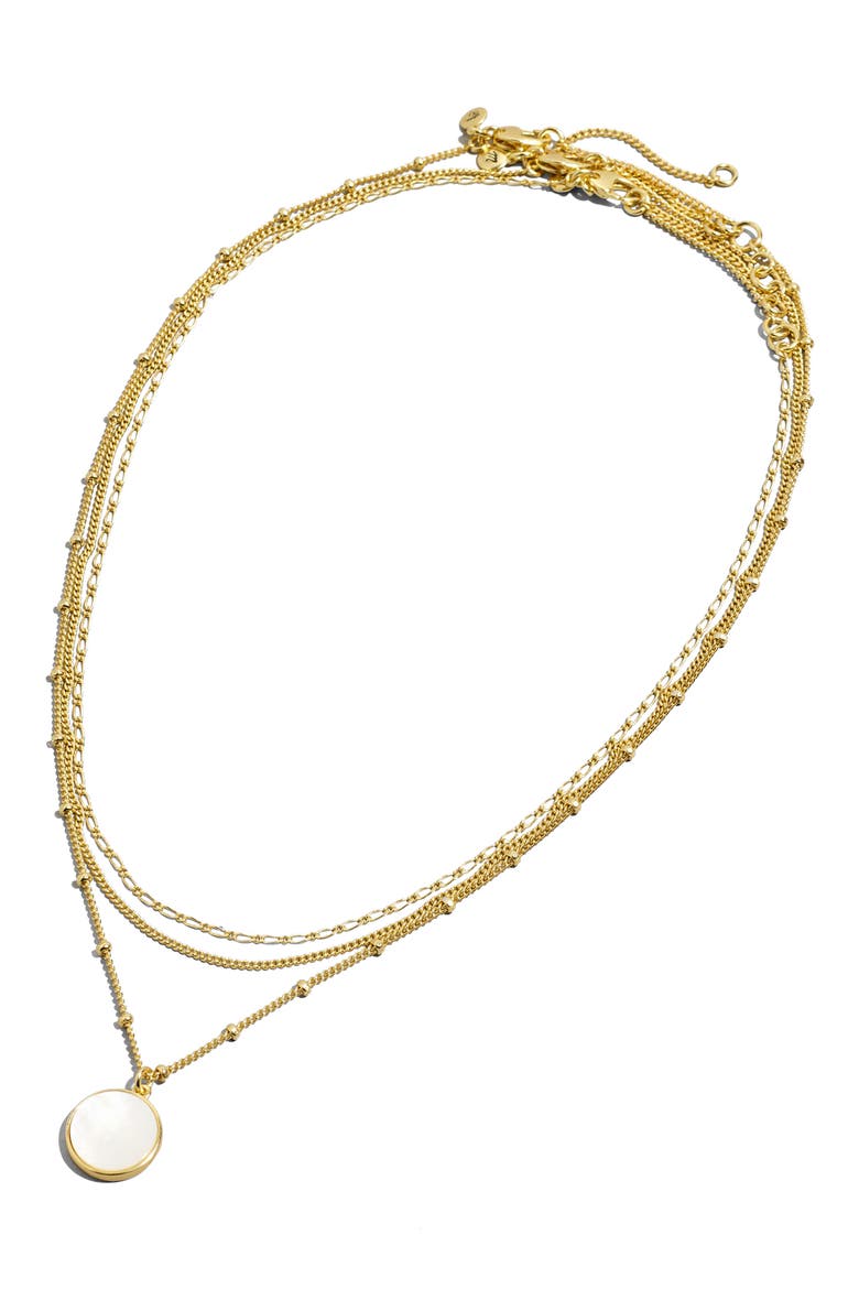 Set of 3 Necklaces, Main, color, VINTAGE GOLD