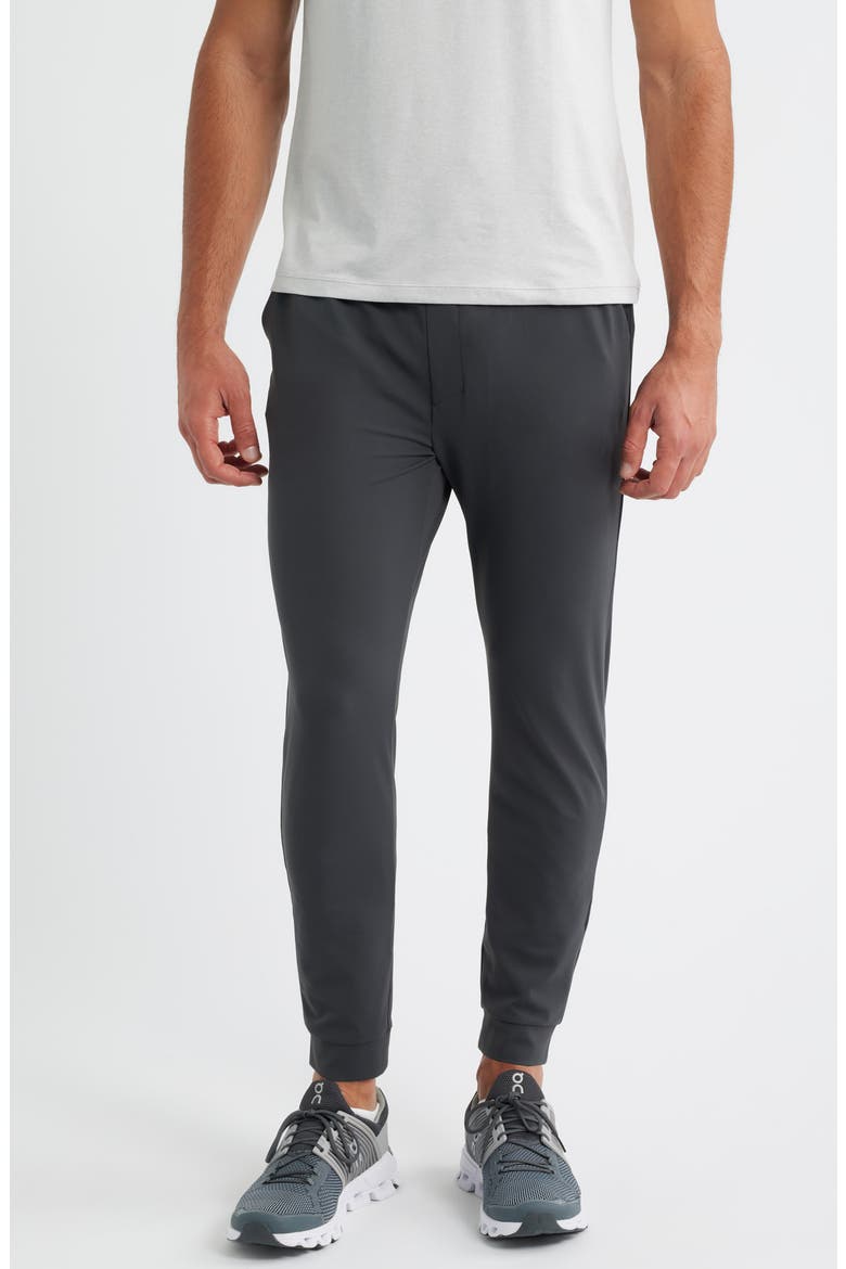 High Mile Stretch Nylon Joggers, Main, color, BLACK SAND