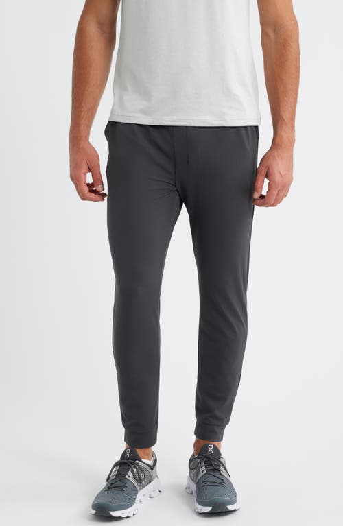 Free Fly High Mile Stretch Nylon Joggers In Black