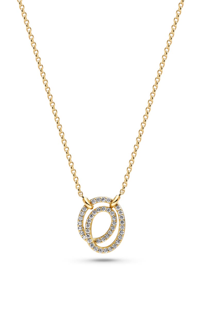 Sif Jakobs Jewellery Necklace Spirale Due, Main, color, 18K Gold Plated