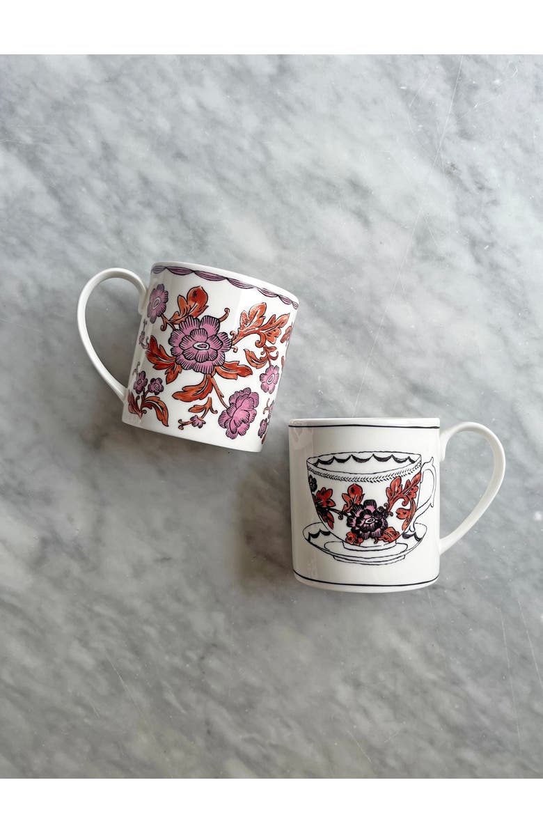 Twig New York Heritage Rosa Rugosa Blooming Mug, Alternate, color, Multi