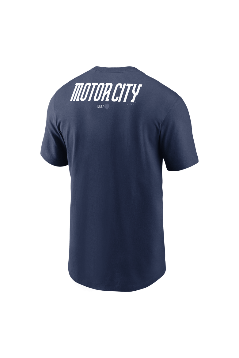 Men's Nike Navy Detroit Tigers City Connect 2-Hit T-Shirt, Alternate, color, Navy