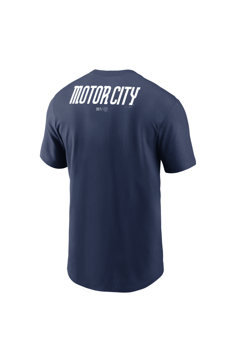 Nike Men's Nike Navy Detroit Tigers City Connect 2-Hit T-Shirt, Alternate, color, Navy