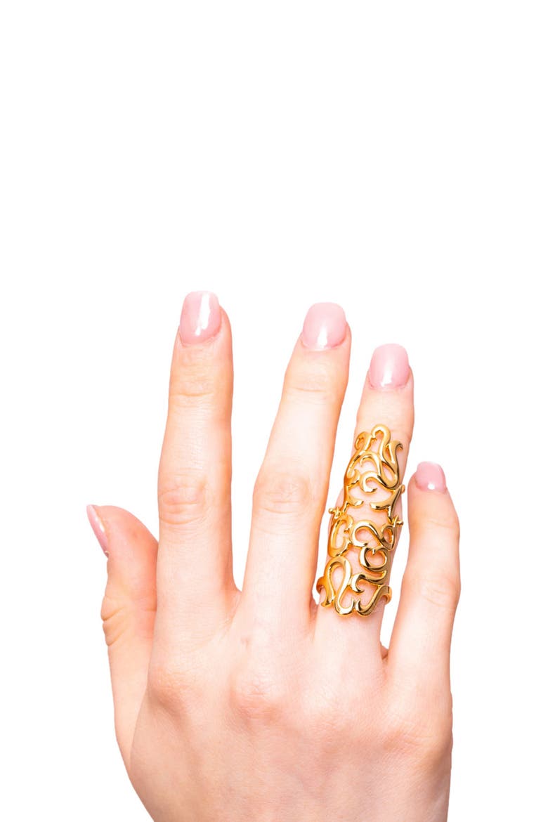 Elements Armour Ring, Alternate, color, Gold