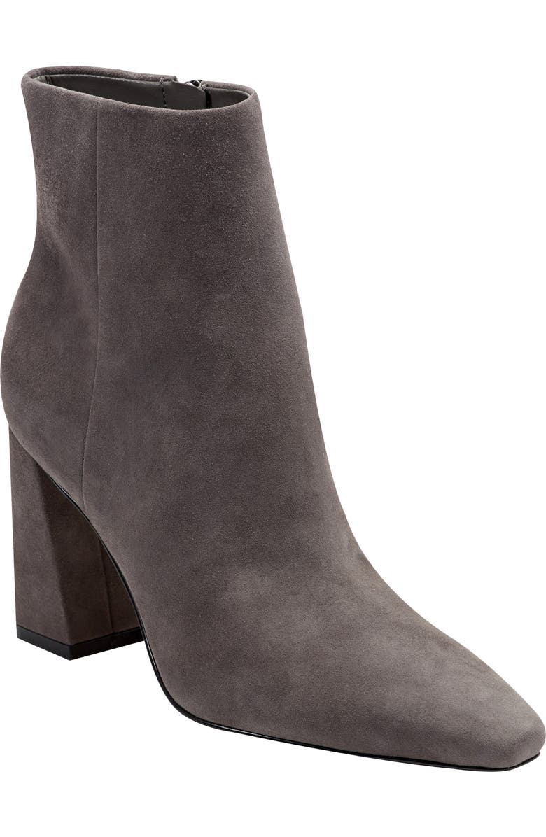 Marc Fisher LTD Yanara Pointed Toe Bootie, Main, color, Dark Grey