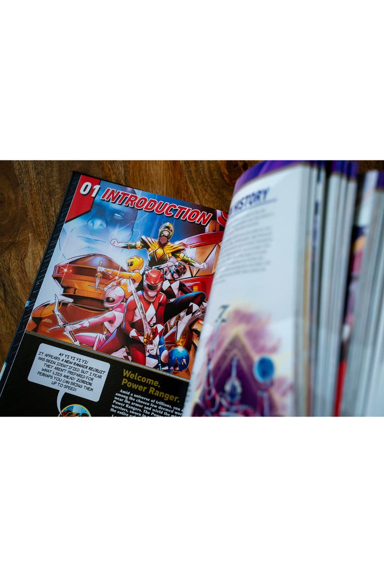 Power Rangers Roleplaying Game Core Rulebook, Alternate, color, Multicolored